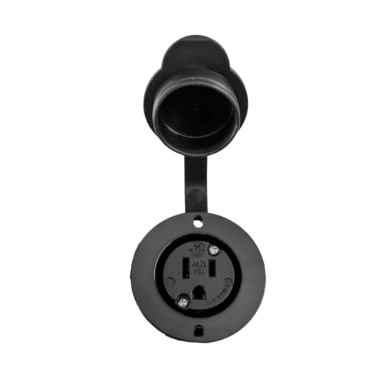 15 Amp 120V Flanged Outlet
