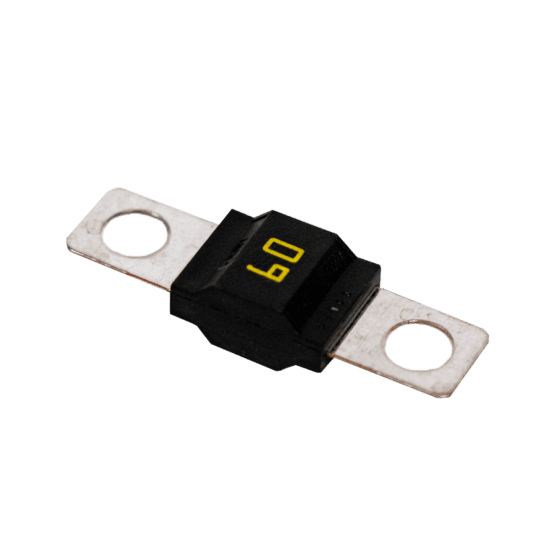 60 Amp MIDI Fuse Transparent