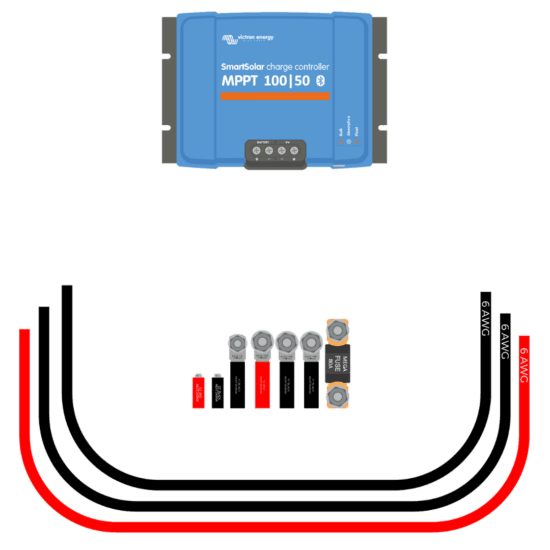 Victron SmartSolar MPPT 100|50 Wiring Kit
