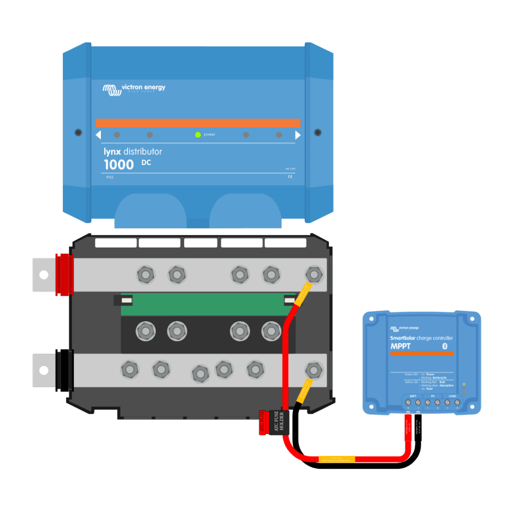 MPPT Charge Controller with Inline Fuse