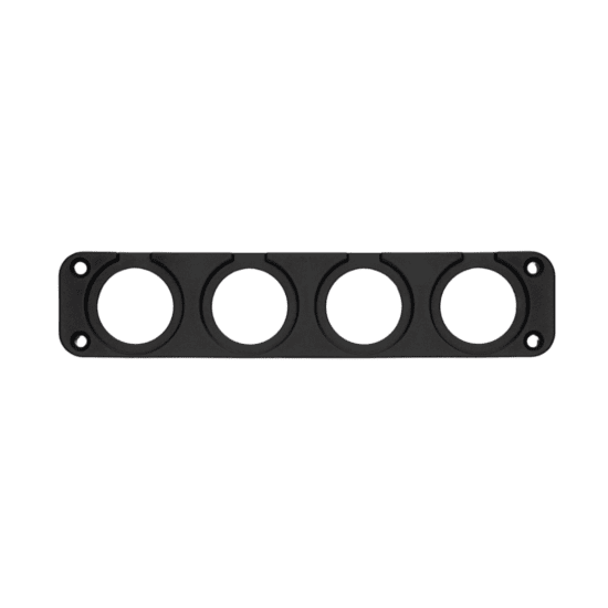 PowerWerx Four Hole Panel Mounting Plate