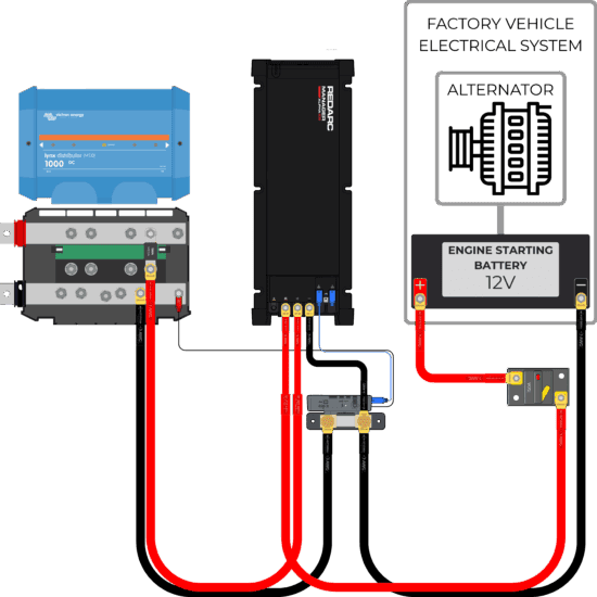 Redarc BCDC Alpha 100 R Wiring Diagram