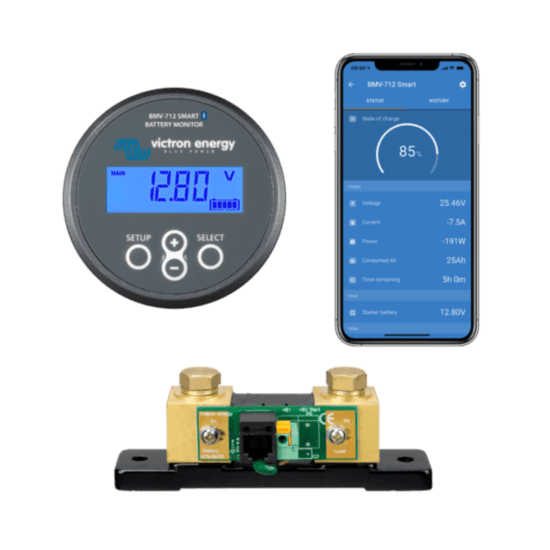 Victron BMV-712 Battery Monitor (Black)