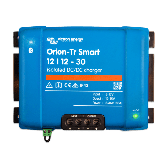 Victron OrionTr-Smart 12V-12V 30A Isolated DC-DC Charger