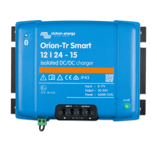 Victron Orion Tr-Smart 12V-24V | 15A Isolated DC-DC Charger (Open Box/Refurbished)